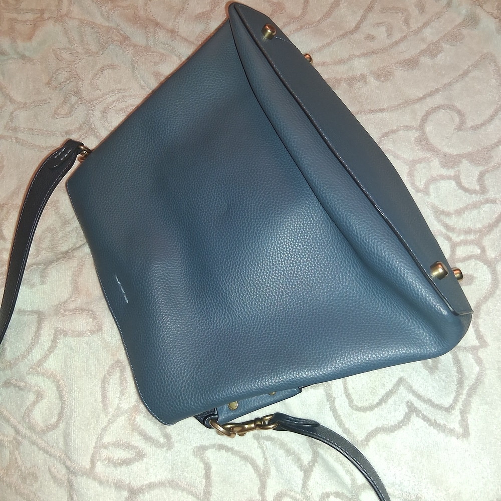 Coach Blue Crossbody Bag - Picture 9 of 10